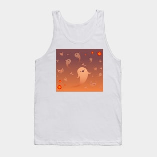 Hu Tao Spirit card_design Tank Top